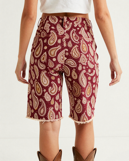Mixed Cascade RB-BOT08 – Back View – Jessie – Red