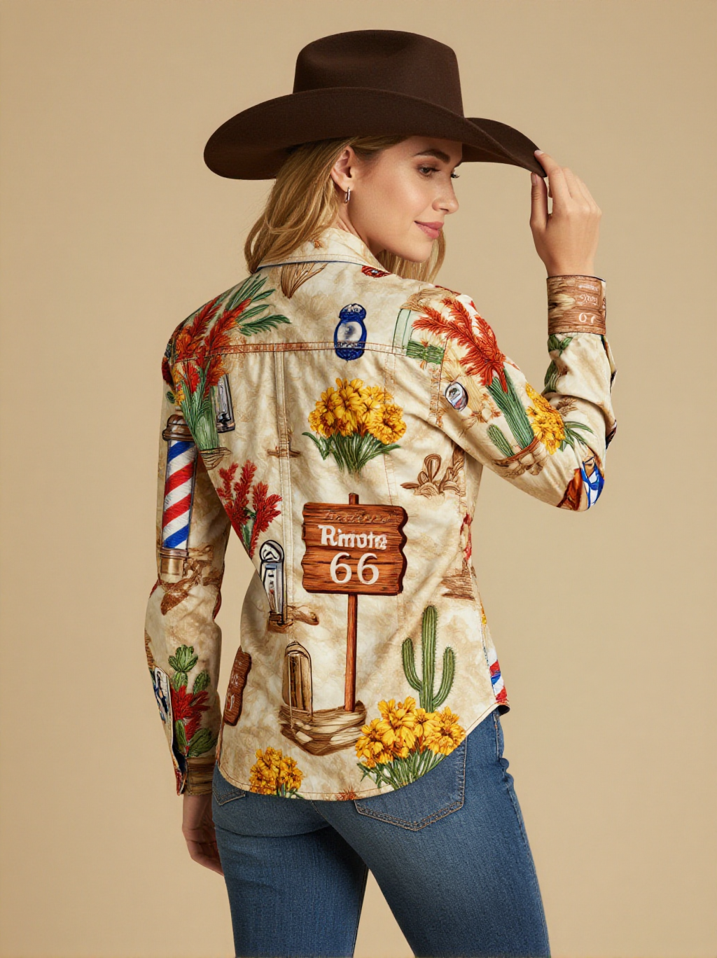 Seligman Bloom RB-TOP12 – Back View – Mara