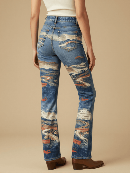 Shenandoah Bootcut Jeans – Back View – Jessie