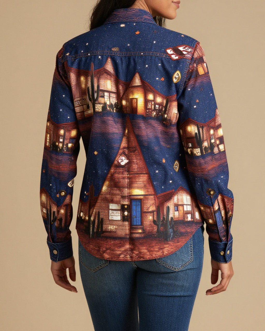 Wigwam Village RB-TOP12 – Back View – Mara