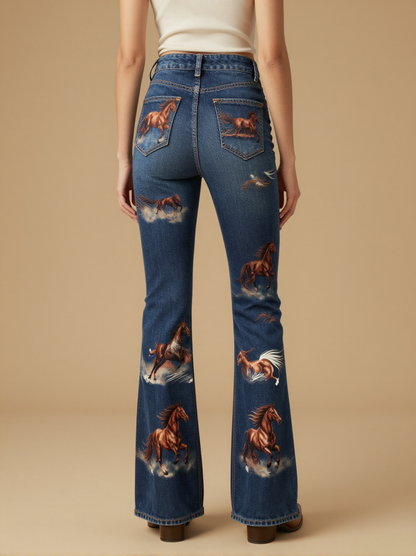 Mustang Spirit RB-BOT04 – Back View – Jessie – Wild Bay / Deep Blue