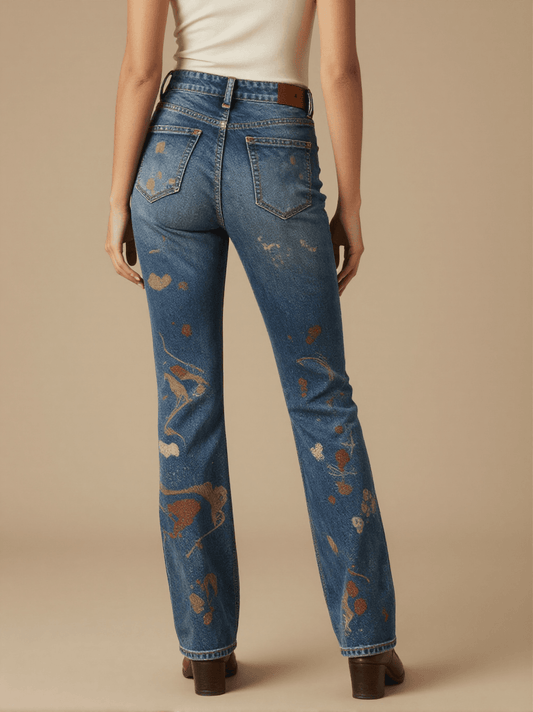 Roan's Mark Bootcut Jeans – Back View – Jessie
