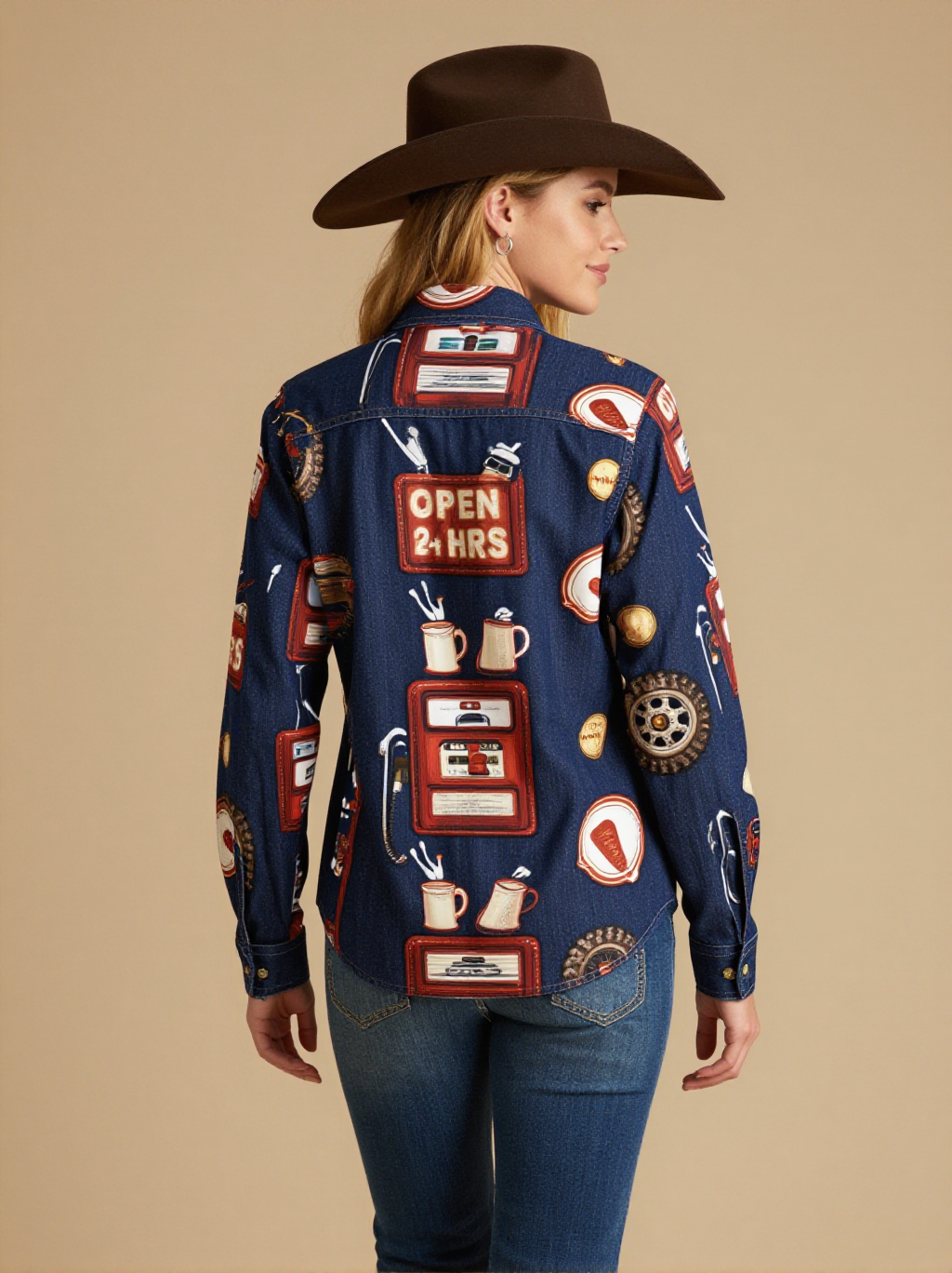 Truck Stop RB-TOP12 – Back View – Mara