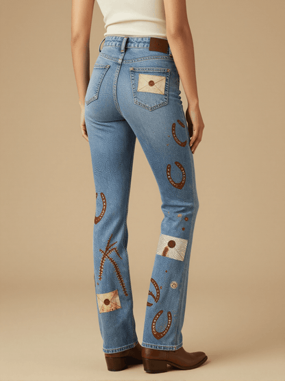 Calamity's Trail Bootcut Jeans – Back View – Jessie