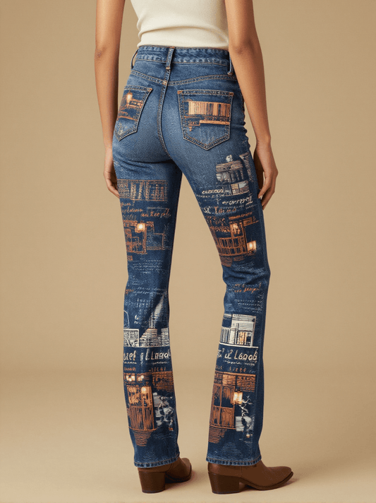 Streets of Laredo Bootcut Jeans – Back View – Jessie