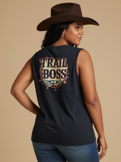Trail Boss RB-TOP13 – Back View – Mara – washed-black