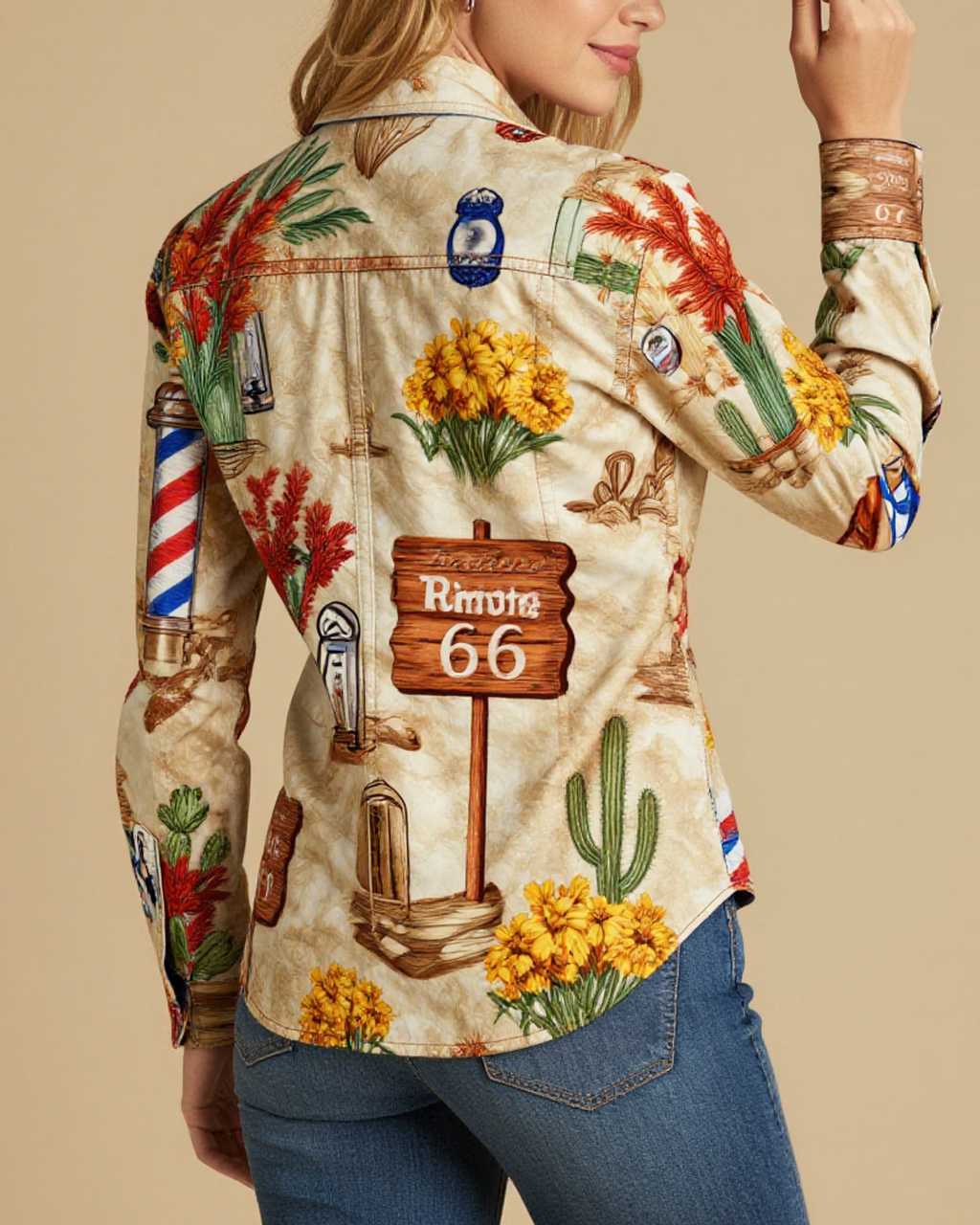 Seligman Bloom RB-TOP12 – Back View – Mara