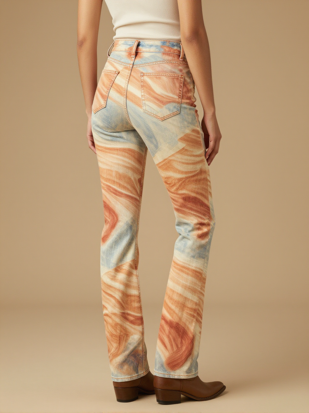 Slot Canyon Bootcut Jeans – Back View – Riley