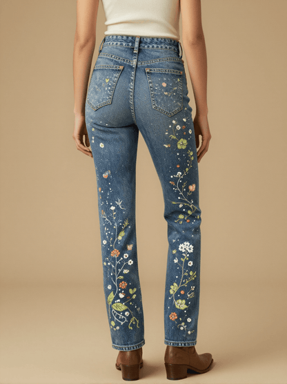 Homestead Vine RB-BOT17 – Back View – Jessie – Indigo