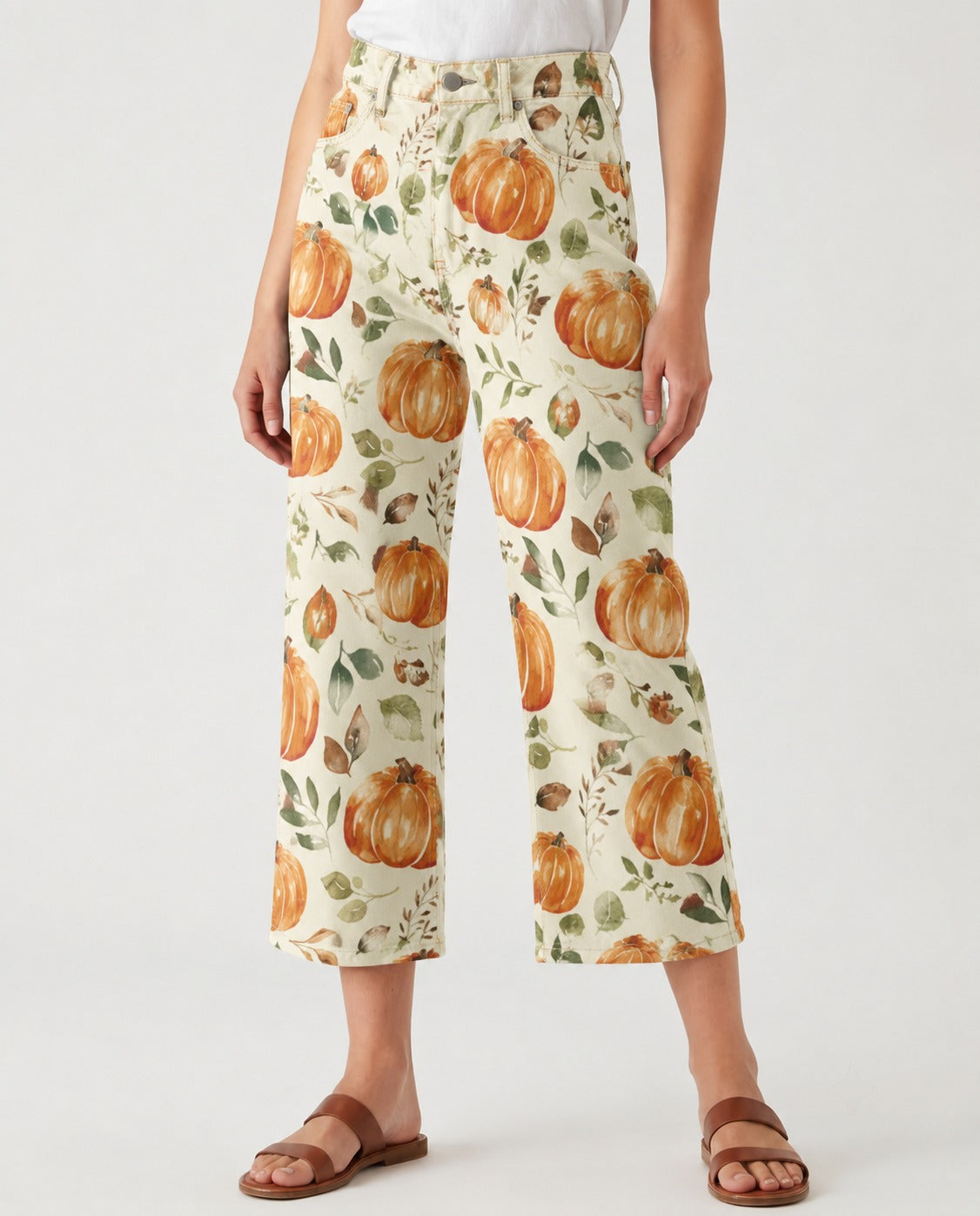 Pumpkin Patch Prairie RB-BOT24 – Front View – Riley – Cream, Orange