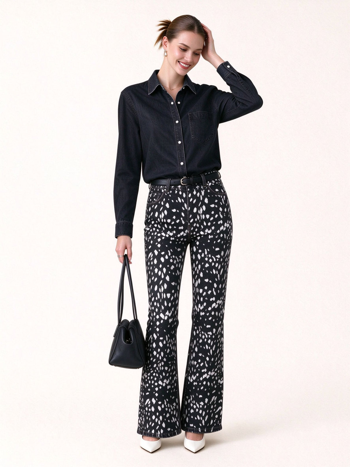 Stampede Speckle Bootcut Jeans