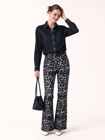 Stampede Speckle Bootcut Jeans