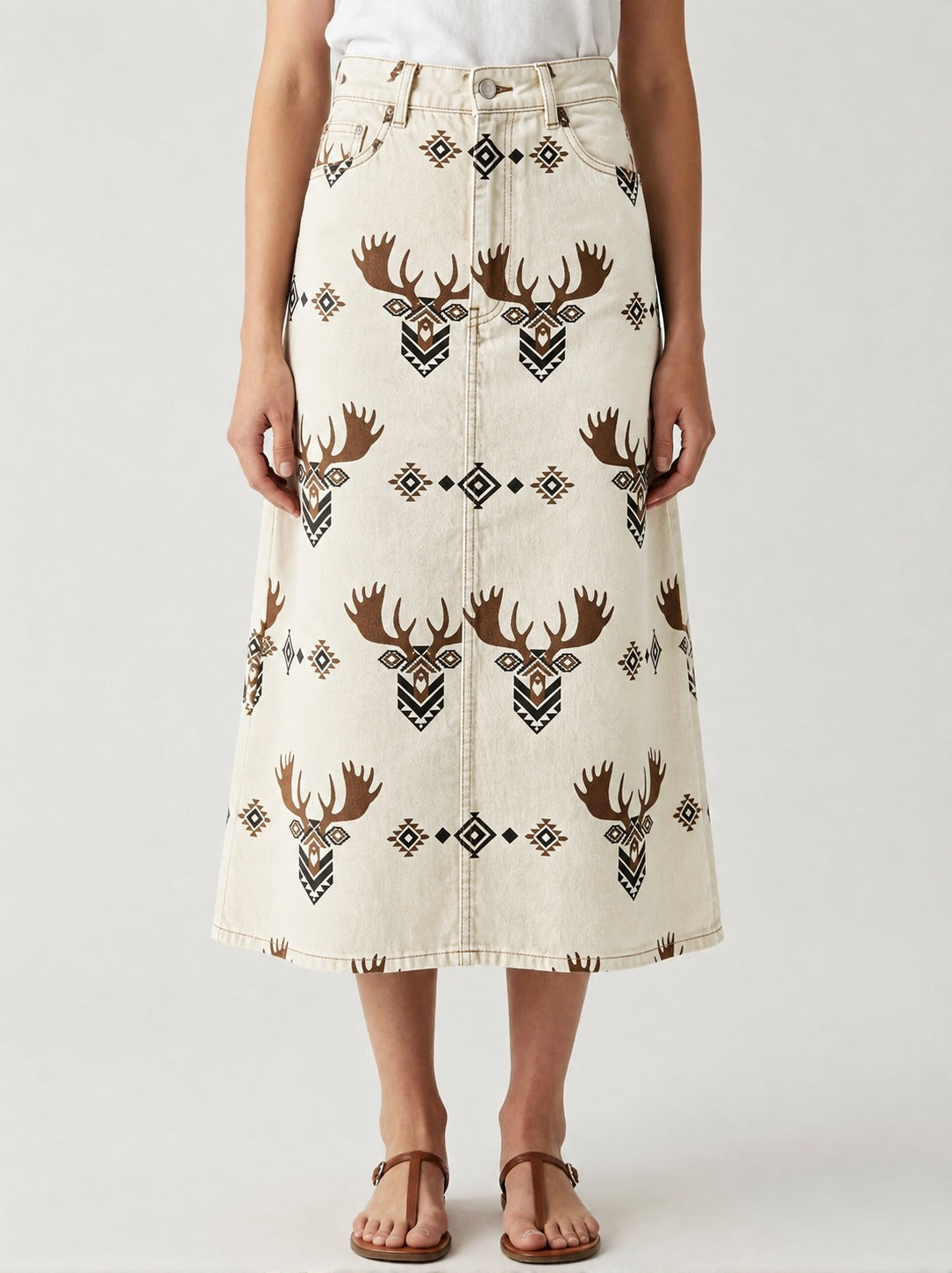 Moose Mesa RB-SKT10 – Front View – Riley – Cream