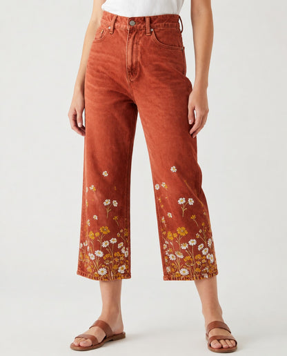 Prairie Bloom RB-BOT24 – Front View – Riley – Denim