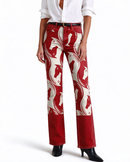 Prairie Stampede Bootcut Jeans