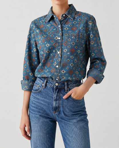 Desert Mirage RB-TOP16 – Front View – Riley – Denim