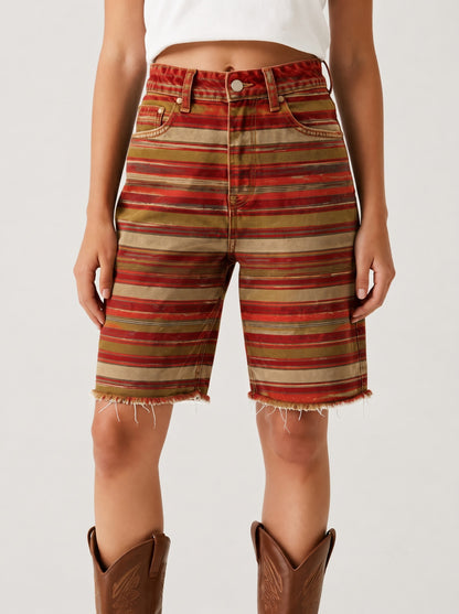 Canyon Weave Red RB-BOT08 – Front View – Riley – Red, Olive