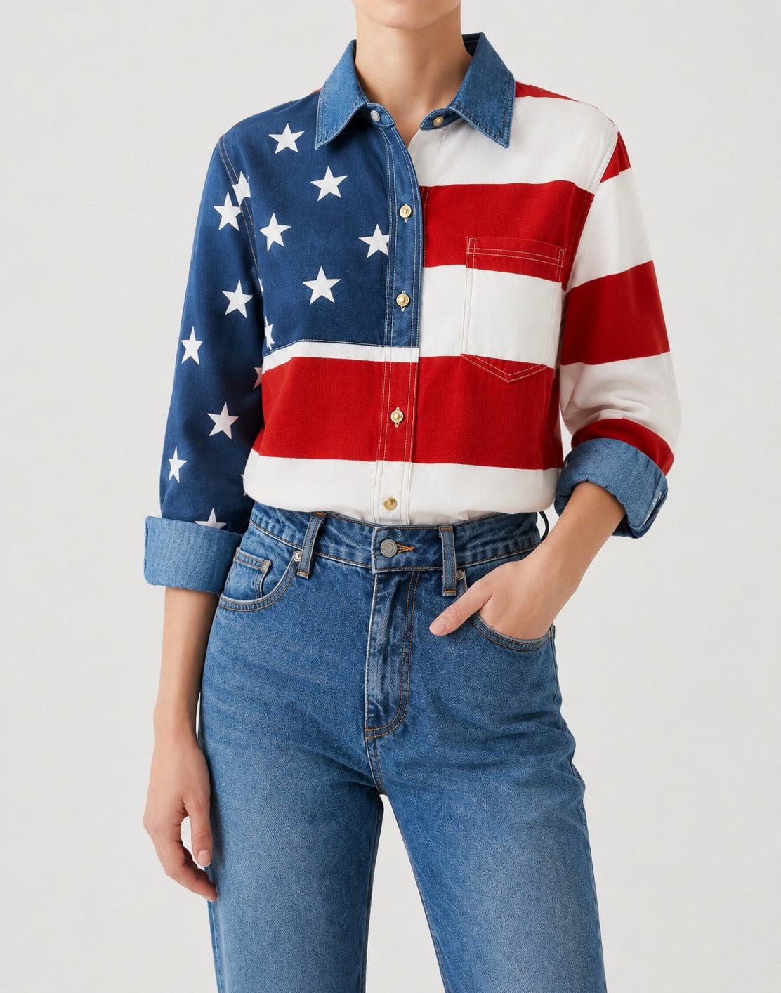 Starlight Range RB-TOP16 – Front View – Riley – Blue, Red, White