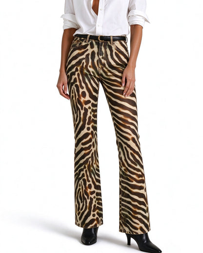 Canyon Zebra Trails Bootcut Jeans