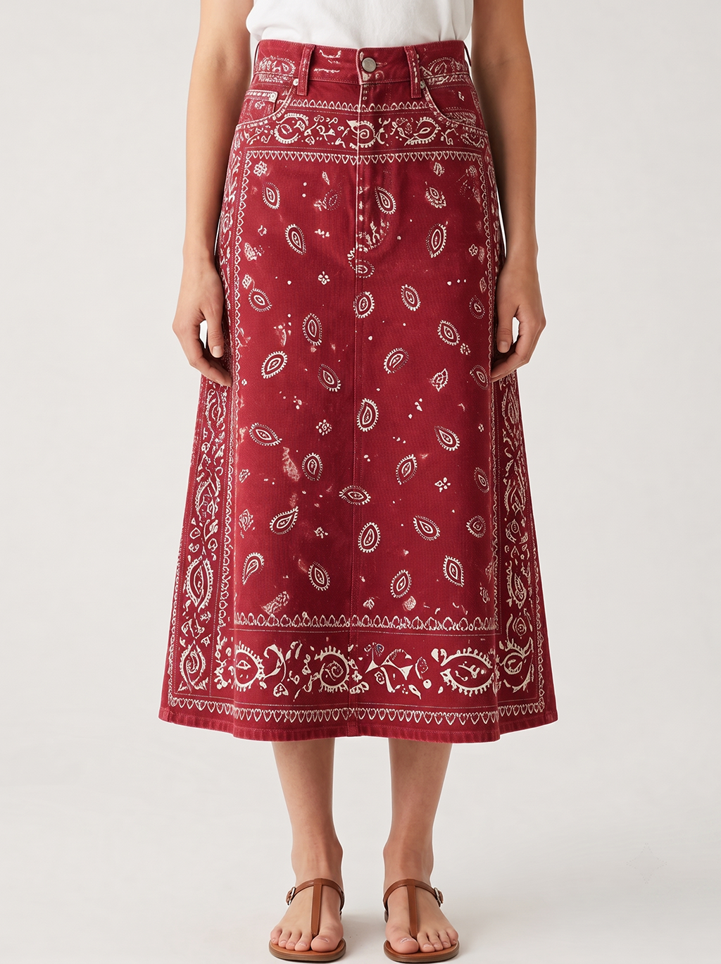 Rustic Mirage RB-SKT10 – Front View – Jessie – deep red