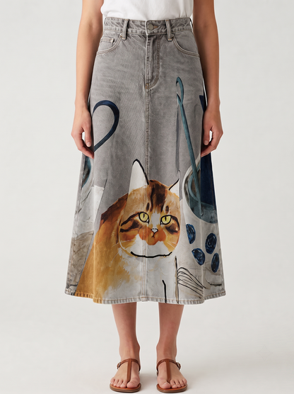 Cactus Whiskers RB-SKT10 – Front View – Jessie – gray