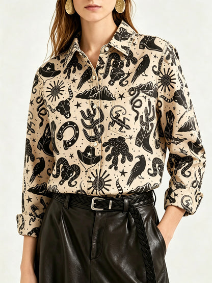 Desert Mirage RB-TOP16 – Front View – Riley – Beige, Black