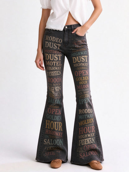 Rodeo Dust Trail 070 Flare Jeans