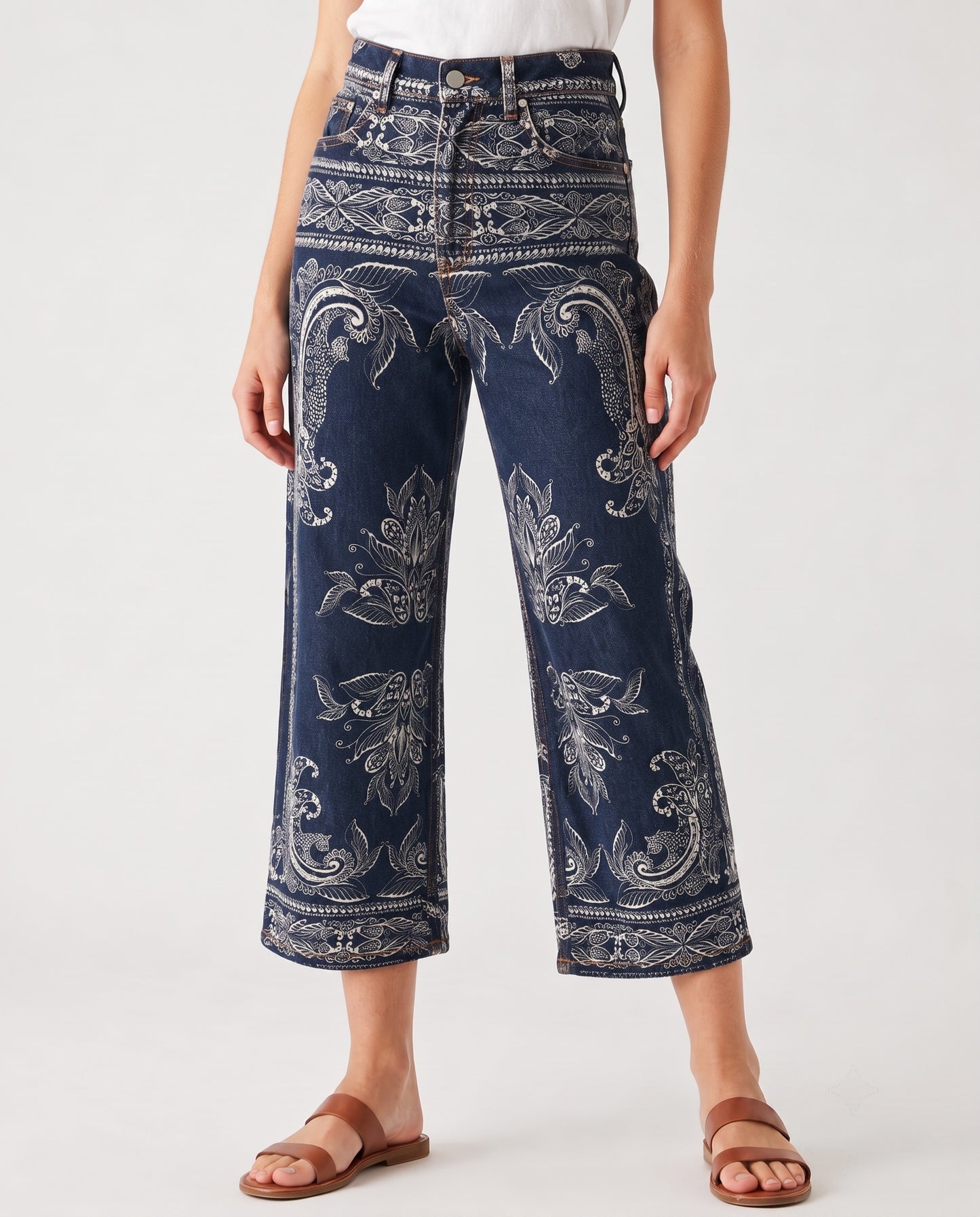 Cactus Mirage Navy RB-BOT24 – Front View – Riley – navy blue