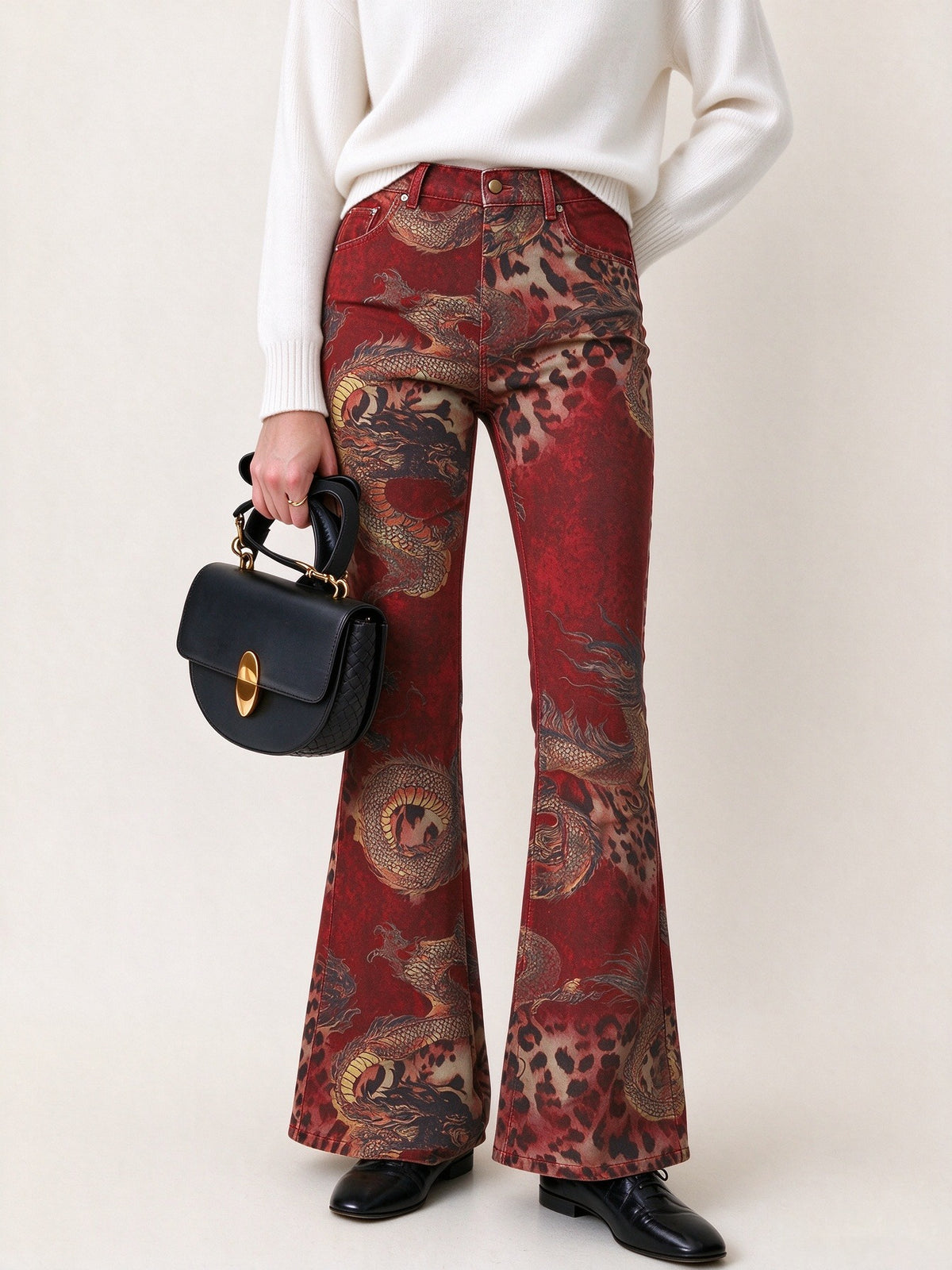 Dragon Mesa Flare Jeans