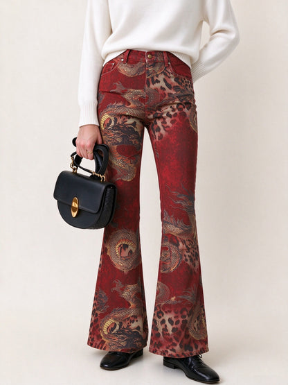 Dragon Mesa Flare Jeans