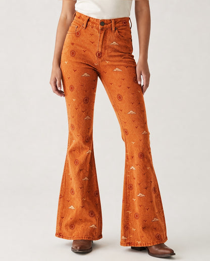 Sunset Ridge RB-BOT04 – Front View – Riley – Burnt Orange