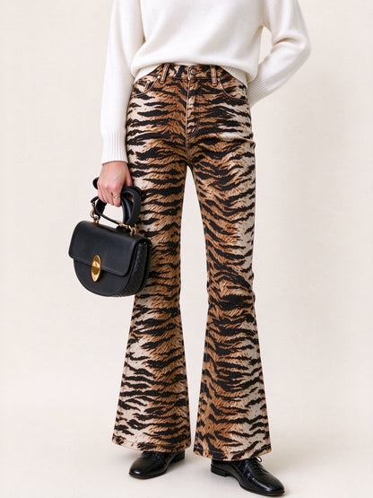 Ridge Tiger Flare Jeans