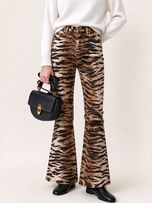 Ridge Tiger Flare Jeans