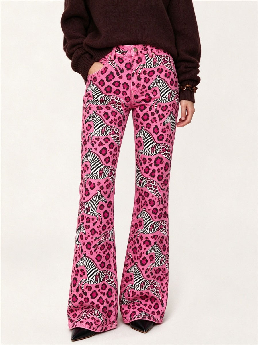 Wild Safari Flare Jeans