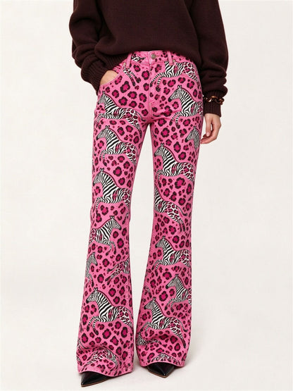 Wild Safari Flare Jeans