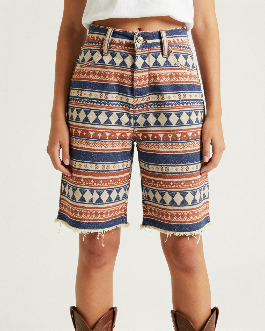 Rust Midnight Hourglass Band RB-BOT08 – Front View – Jessie – Indigo