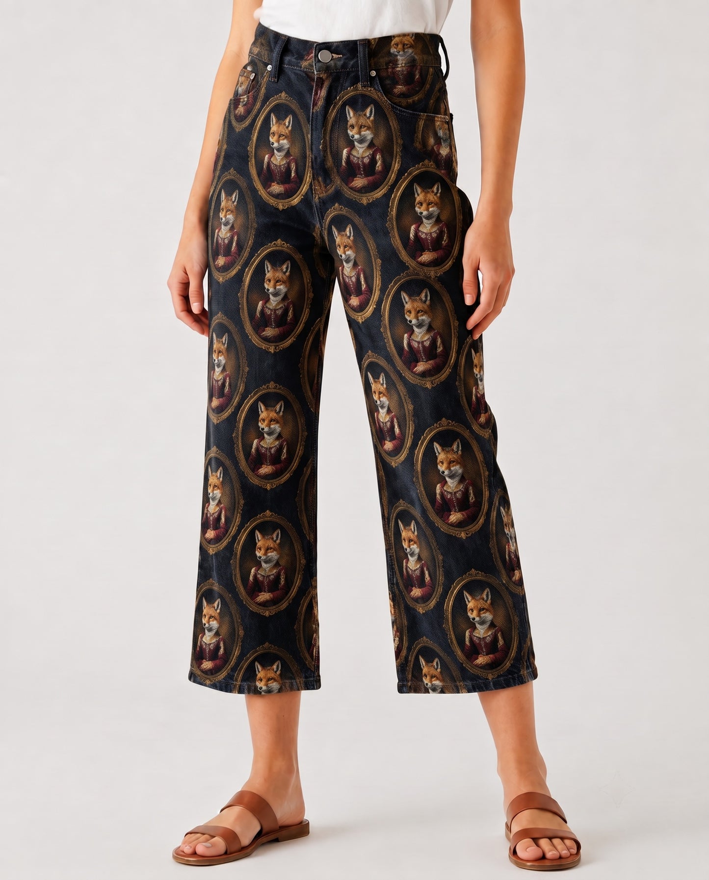 Fox Portrait RB-BOT24 – Front View – Riley – Denim