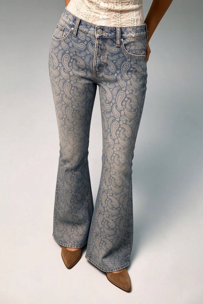 Tumbleweed Paisley Mist Bootcut Jeans