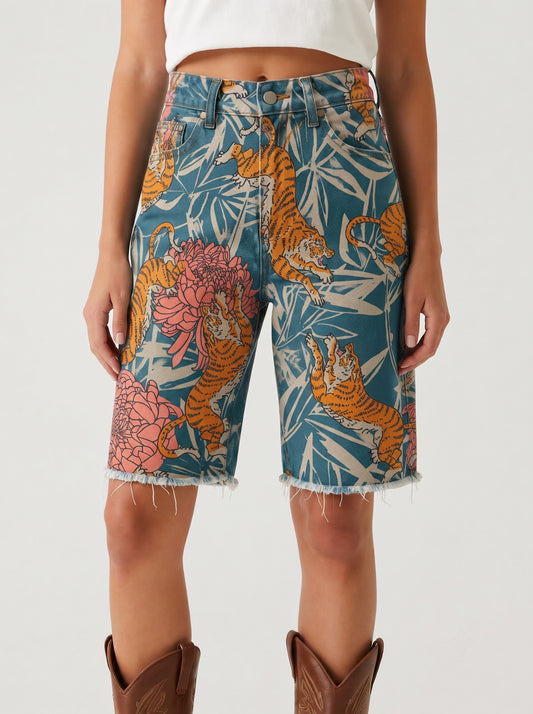 Tiger Lark RB-BOT08 – Front View – Riley – Teal, Orange