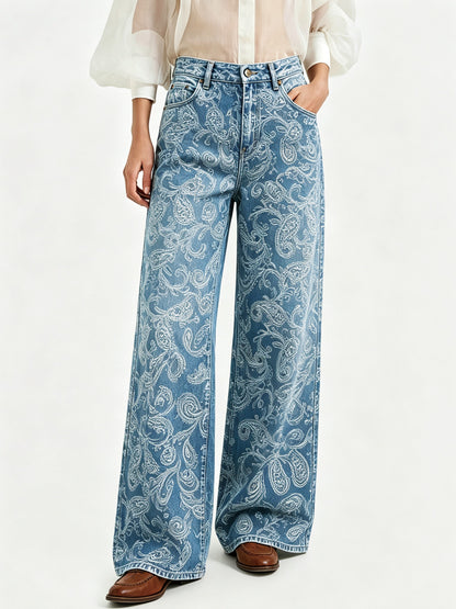 Prairie Whirl Denim RB-BOT05 – Front View – Riley – Denim Blue