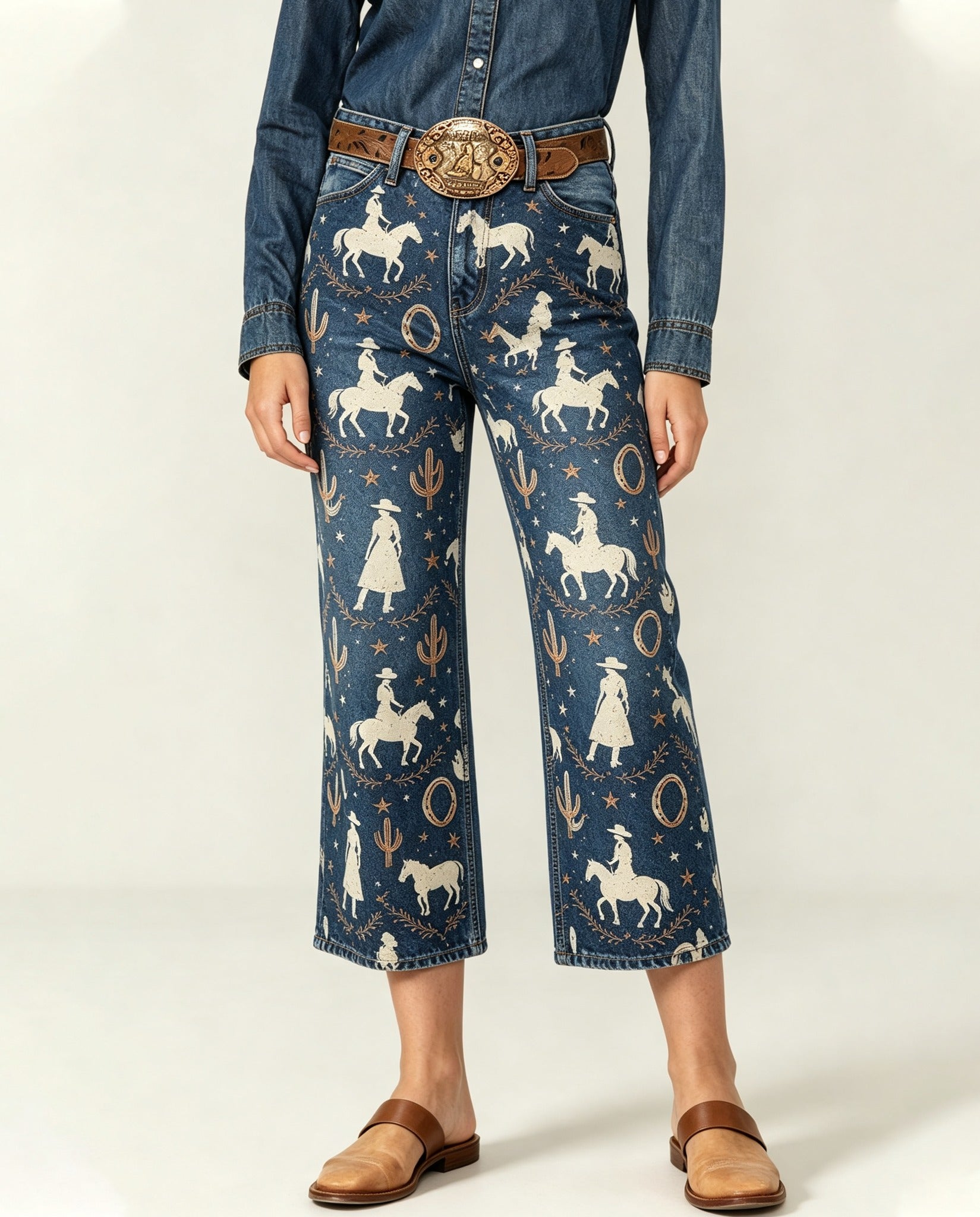 Desert Rider RB-BOT24 – Front View – Riley – Indigo Blue