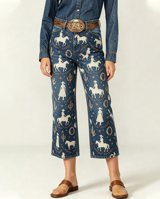 Desert Rider RB-BOT24 – Front View – Riley – Indigo Blue