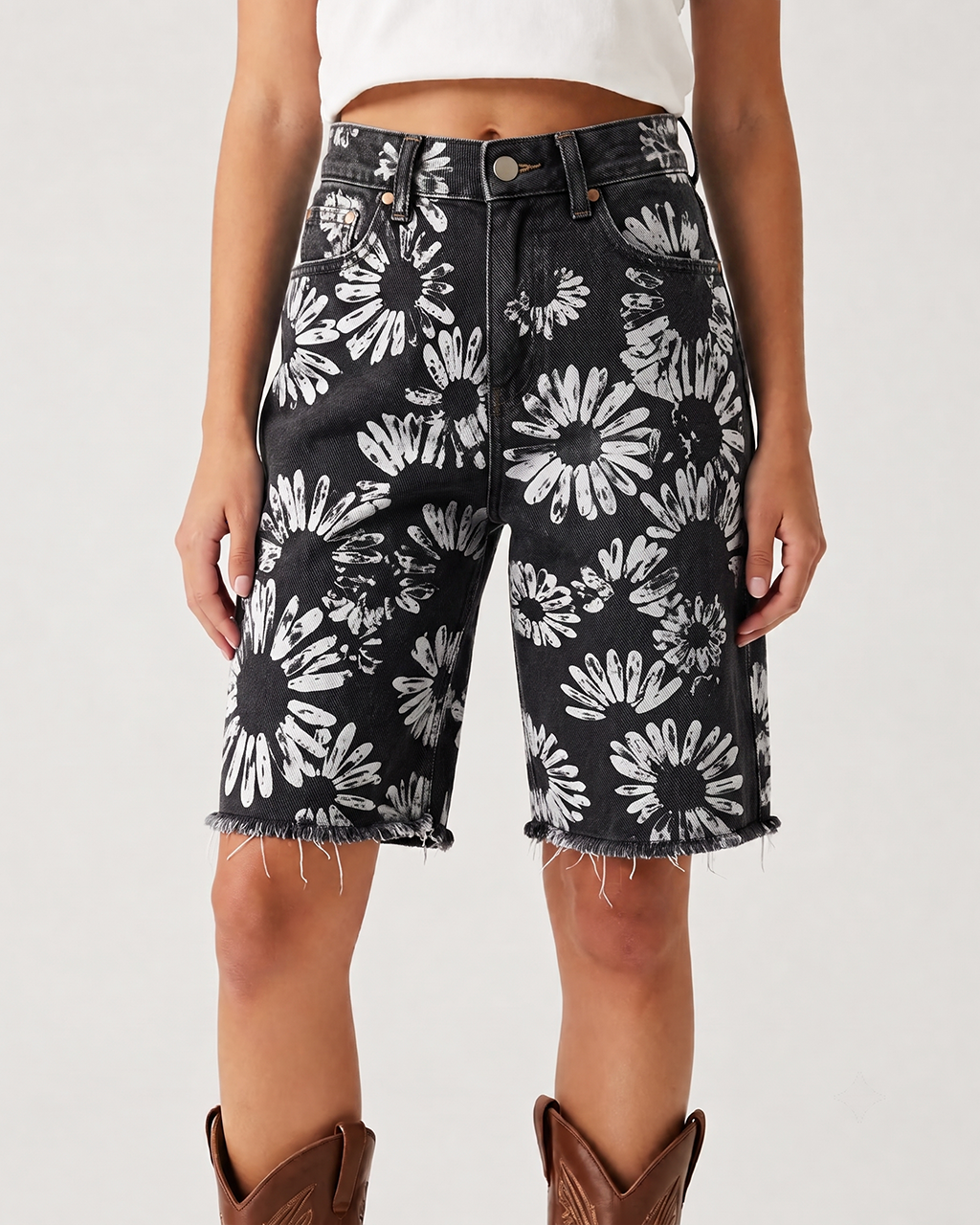 Daisy Desert RB-BOT08 – Front View – Riley – Black