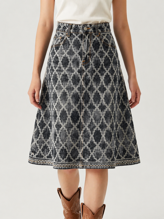 Dark Blue Diamonds RB-SKT03 – Front View – Jessie – Dark Blue