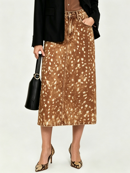 Autumn Leopard RB-SKT10 – Front View – Riley – Brown