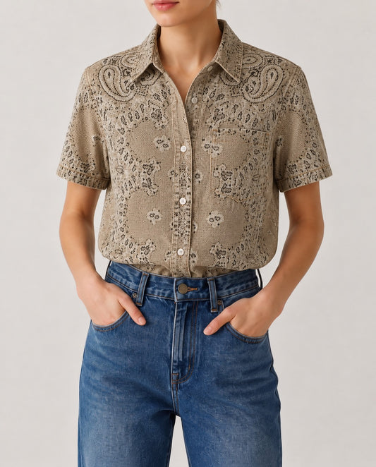 Sagebrush Serenade RB-TOP15 – Front View – Riley – beige