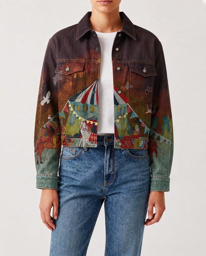 Carnival Outlaw RB-JKT01 – Front View – Riley – Brown, Teal