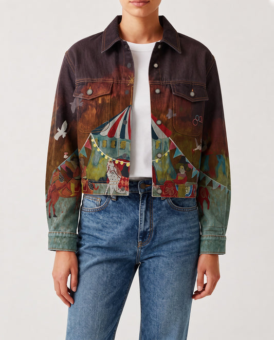 Carnival Outlaw RB-JKT01 – Front View – Riley – Brown, Teal