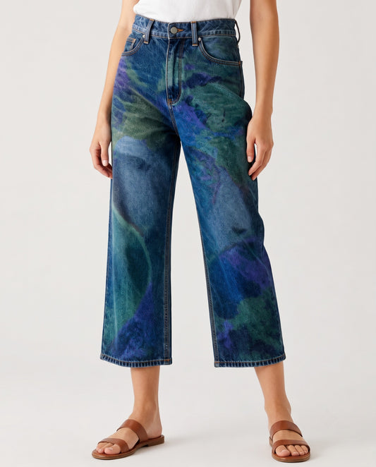 Canyon Mirage Indigo RB-BOT24 – Front View – Riley – indigo, teal