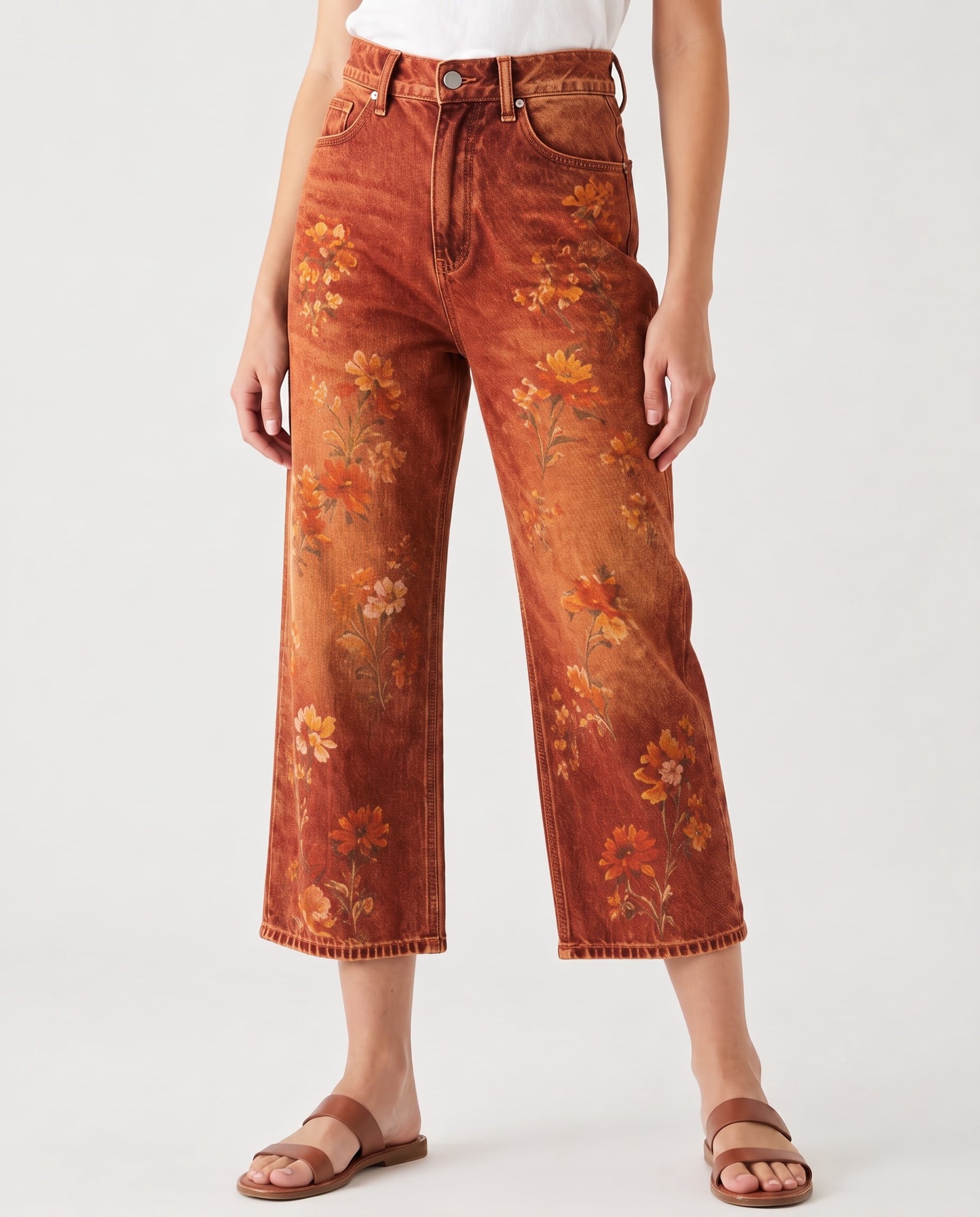 Desert Bloom RB-BOT24 – Front View – Riley – Denim